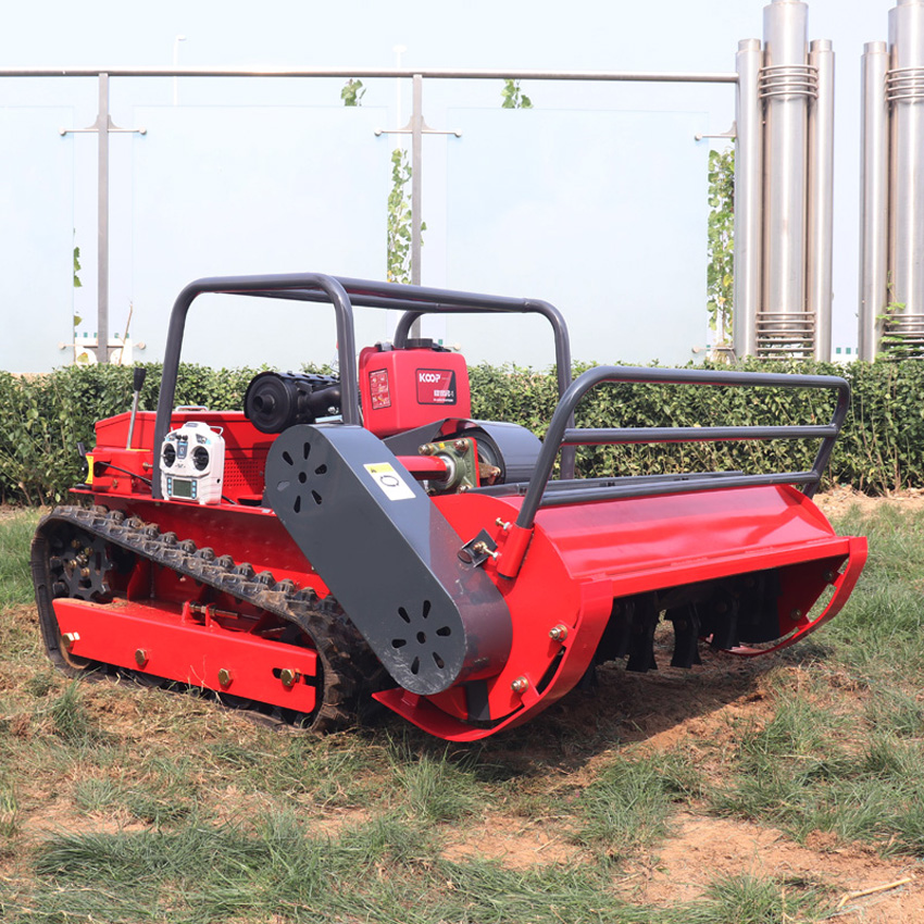 MINGYANG 80cm 100cm 120cm Grass Cutter Powerful Diesel Engine Home Garden Use Remote Control Lawn Mower