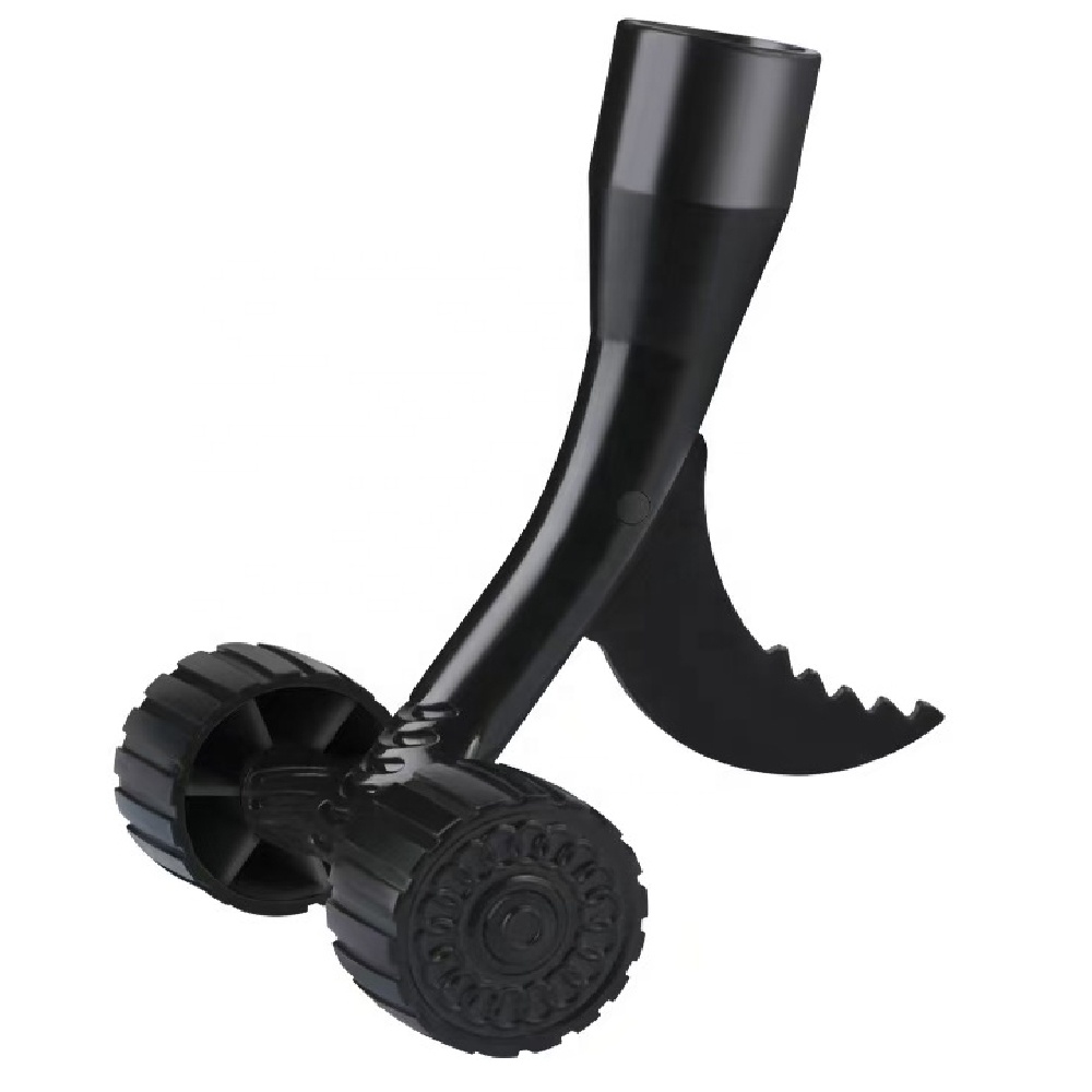 Crevice Weeding Tools with Wheels Stand up Stainless Steel Weed Puller Tool for Garden Backyard Lawn Sidewalk Driveways Weeds