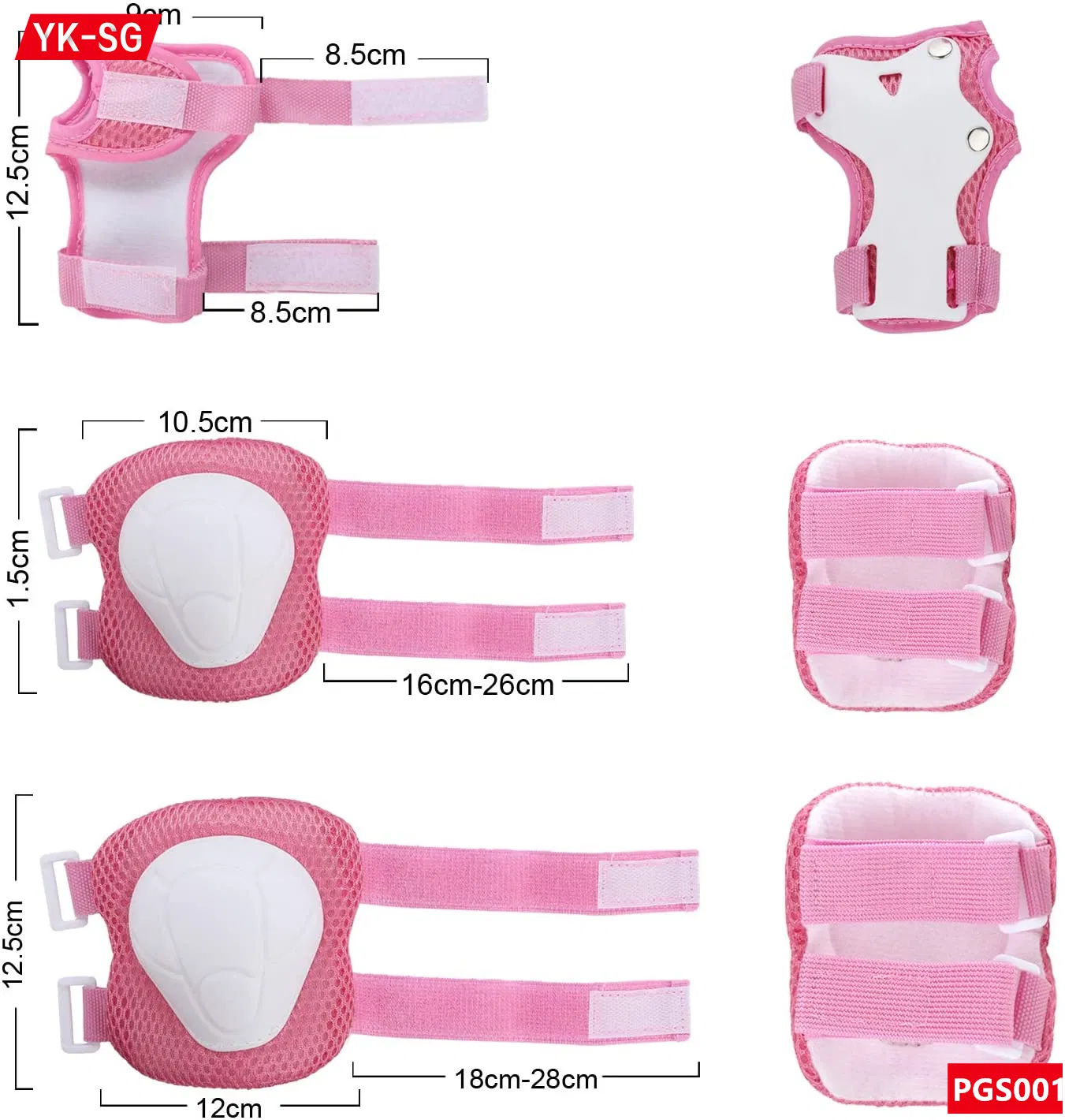 Elbow Knee Pads Helmet Roller Safety Protector Skate Protective Gear