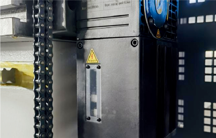 V-axis electrical compensation