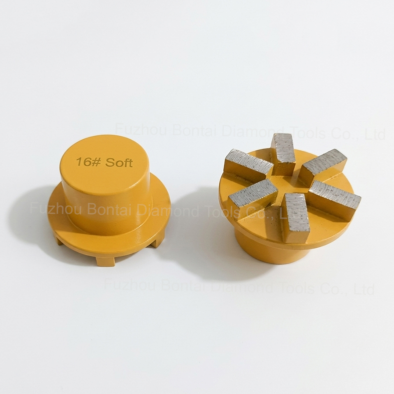 Bontai Personalized Diamond Grinding Stone Abrasive Tools Grinding Pucks Concrete Grinding Tools Diamond Grinding Shoes