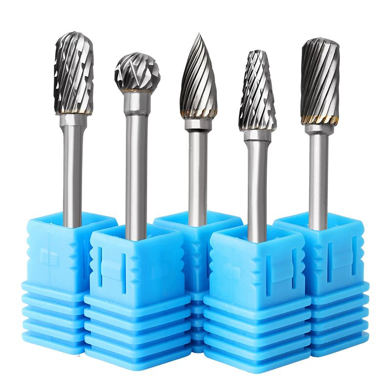 KKDAOKU Tungsten Carbide Rotary Burr Tool Single/Double Cut Wood Carving Metalworking (A/C/D/E/F Types) ODM/OEM 55HRC Zhejiang