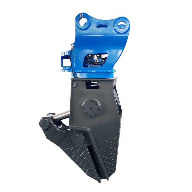 Hydraulic Rotating Dismantling Shear for Excavator Old Car Scrap Metal Recycling Shear Demolition Cutting Shear High Strength Wear Resistant Attachment