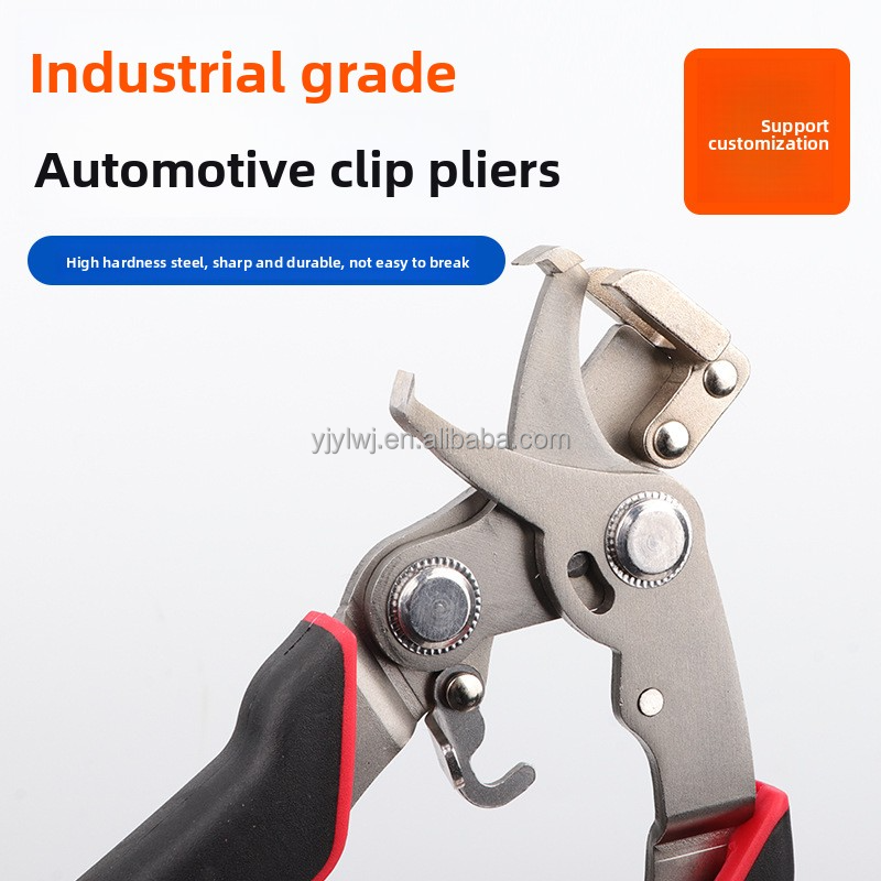 Car Clip Pliers Tools Car Removal Tool With Rubber Fastener Rivet Tools Professional Auto Repair Kit for Plastic Nut Removal