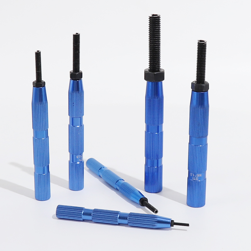Blue Light Heavy-duty Bolt Socket Manual Installation Tool with Pin Hand Nut Insert Tool