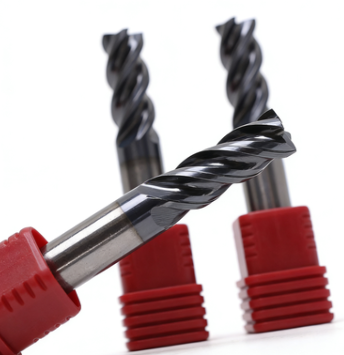 Tungsten Carbide End Mills With High Hardness Wear Resistance Optimized For Milling Slotting Profiling In Metalworking Industry