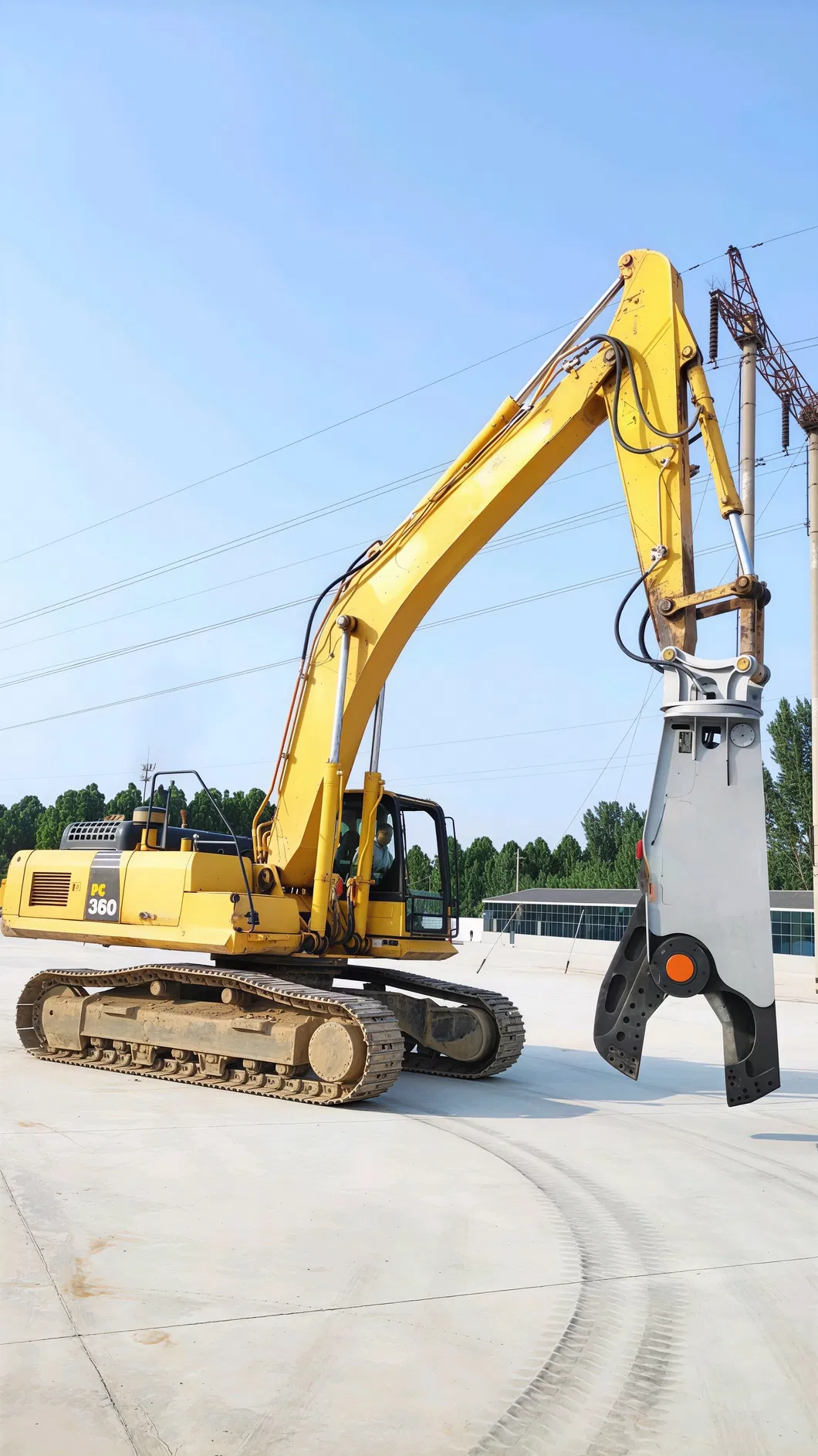 Concrete Steel Bar Excavator Hydraulic Shear Demolition Scrap Cutting Tools