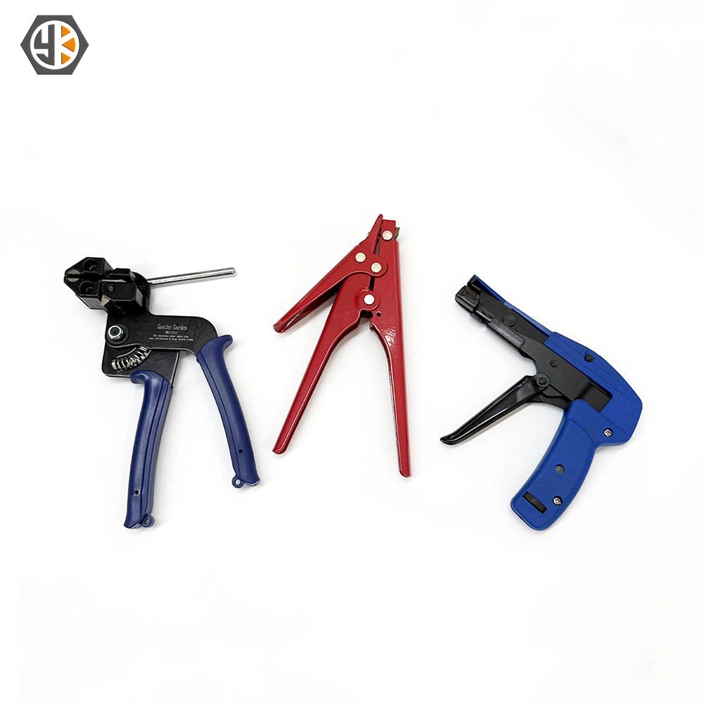 Fastening Tools Tensioning Cutter Nylon Cable Tie Gun Spring Type Stainless Steel/Nylon Zip Tie Gun