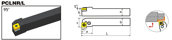 Metal Lathe Cutting Tools PSSNR
