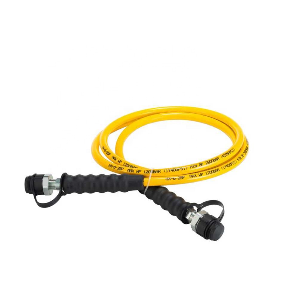 Portable RCS150-80 Complete Set 150 Tons Low Height Alloy Steel Hydraulic Cylinder &amp; Hand Pump 700 Bar Heavy Lifting Tools