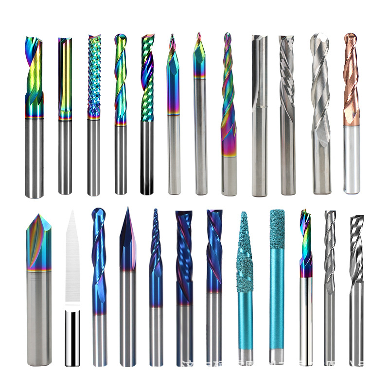 Low Price CNC Wood Router Bits 2Flute CNC Wood Carving Bit Tools Carbide Taper Ball Nose End Mill 6mm