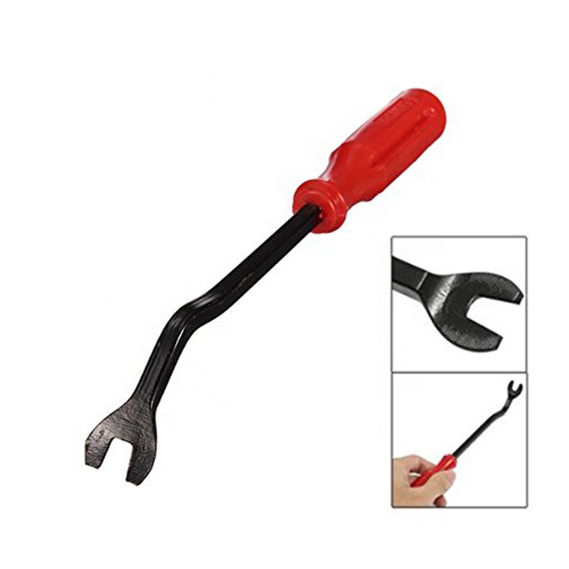 8 Pcs Red Color Nylon Auto Clips Removal Tool Kit for Install Automotive Car Truck Fender Rivets Fasteners