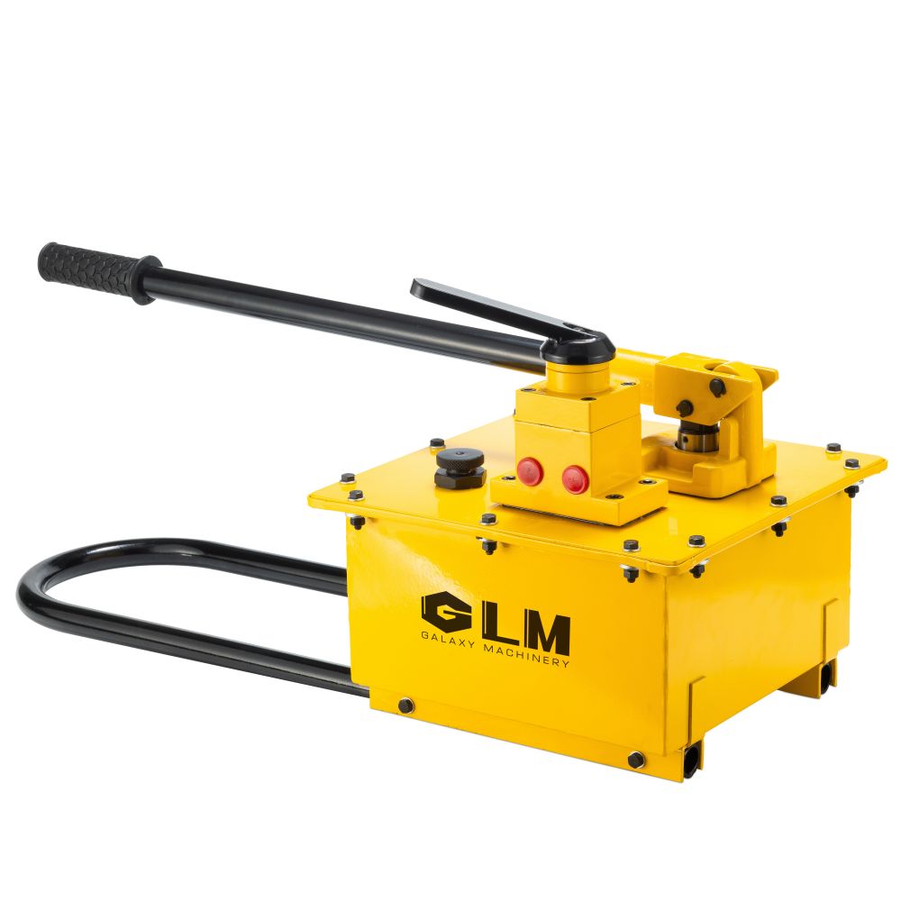 Portable RCS150-80 Complete Set 150 Tons Low Height Alloy Steel Hydraulic Cylinder &amp; Hand Pump 700 Bar Heavy Lifting Tools