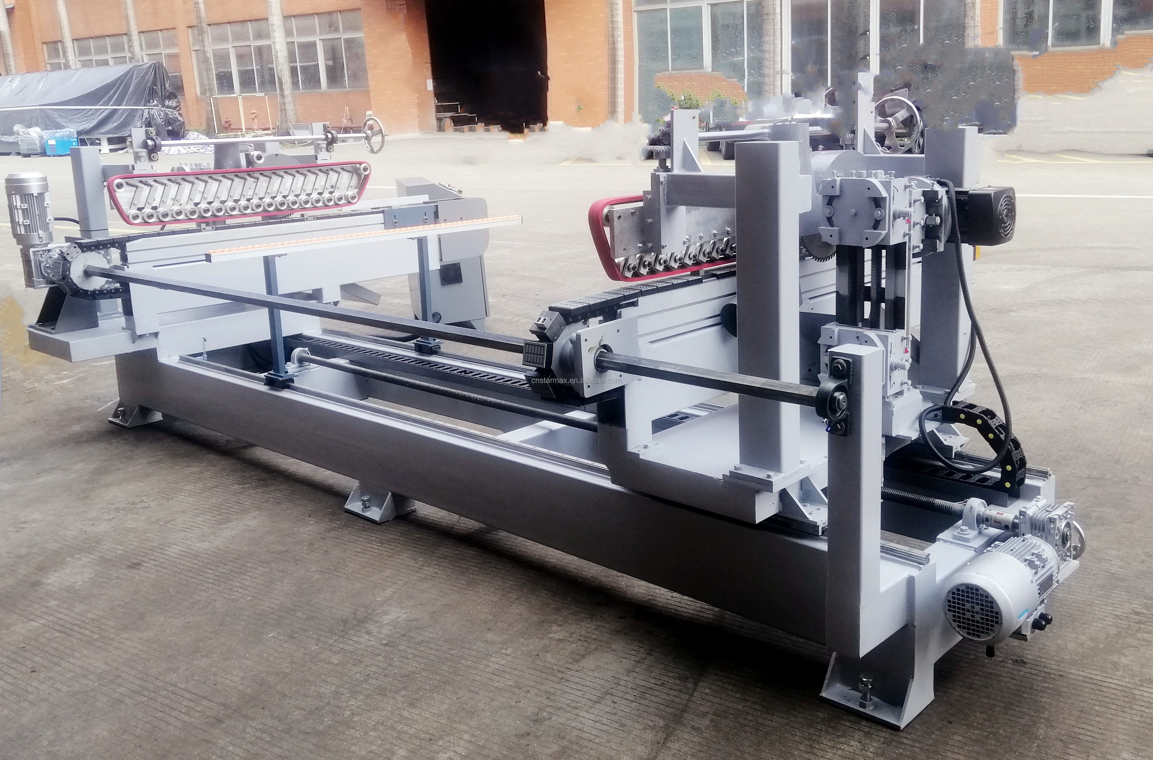 Horizontal Double-End Trim Saw Wood Cutting Machine Butting Panel Saw Circular Saw With Core Motor Component