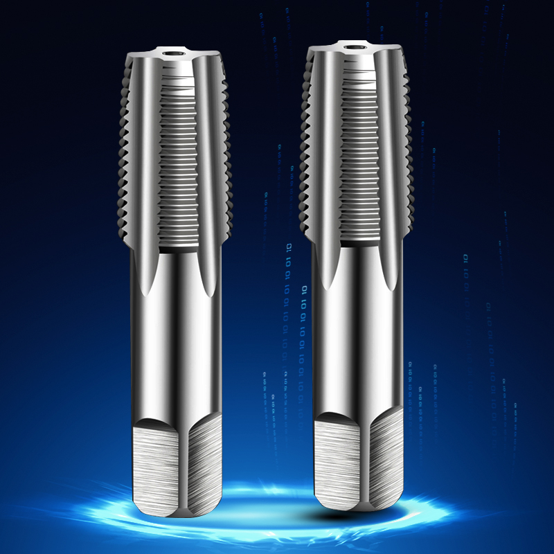 JIMMY Spiral Flute Taper Pipe Thread Tap and Drill Tapping HSS Screw Thread Taps and Dies Model HSS-05 Metalworking Tools