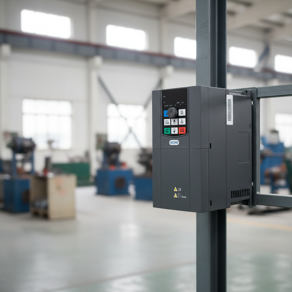RIQNO 4kW VFD 220V 1Ph To 3Ph Frequency Inverter For Woodworking &amp; Plastic Machinery