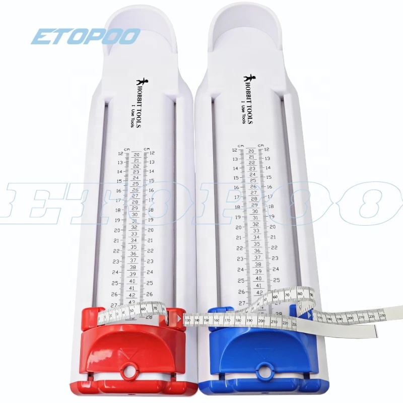 Professional 0-20cm 8inch Toddler Baby Foot Measuring Gauge Shoe Measure Tool Sizer Shoe Size Calculator