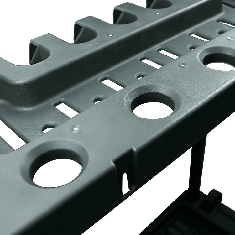 Hot Selling Modern Heavy Duty Multi Tool Holder Storage Racks PP Plastic Garden Tool Organizer
