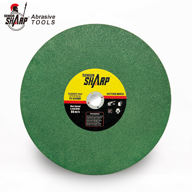 355mm HQ Angle Grinder Cutting Off Disc Resin Wheel Metal Iron Stainless Steel Low Price 115 107 125 230 14'' Abrasive Factory