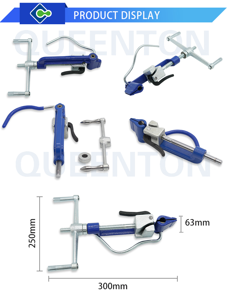 Fiber Optical Fastening Hand Guided Tool Stainless Steel Cable Strap Tensioning Tool/Steel Banding Tensioner
