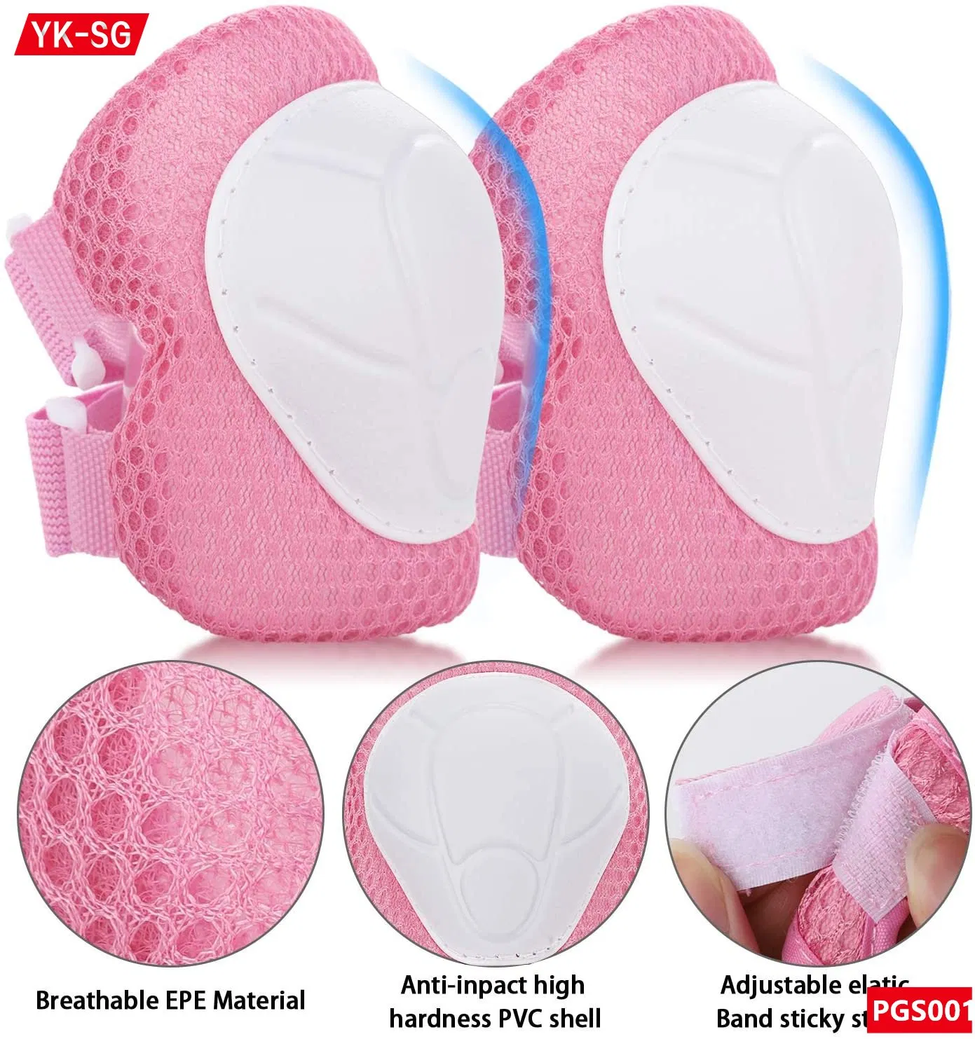 Elbow Knee Pads Helmet Roller Safety Protector Skate Protective Gear