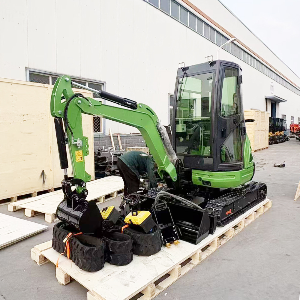 Free Shipping Mini Excavator 1 Ton 2 Ton 3 Ton Zero Emission 100% Indoor Demolition &amp; Garden Use With CE