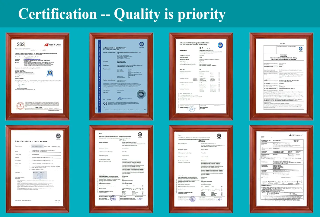 Certifications