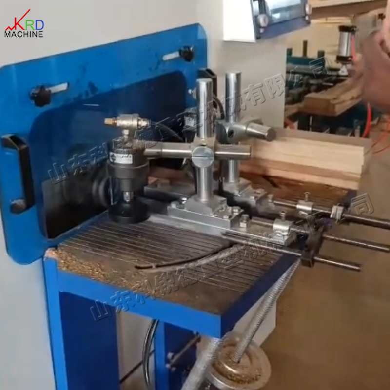 Multifunction Woodworking High Precision Dual Worktables Automatic Round Square Tenoning Mortising Machine for Carpentry