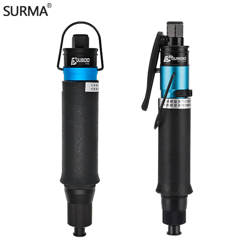 JUBOO Fully Automatic Clutch Type Air Chisel Pneumatic Screwdriver Model T-60/T-65/T-68PB with Torque Adjustment Wrench