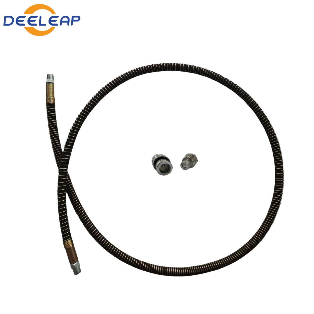 DEELEAP BLACK 70 MPa High Quality Hydraulic Tools 10000psi High Pressure Tubing Hose Pipe Quick Coupler Crimping Jacks