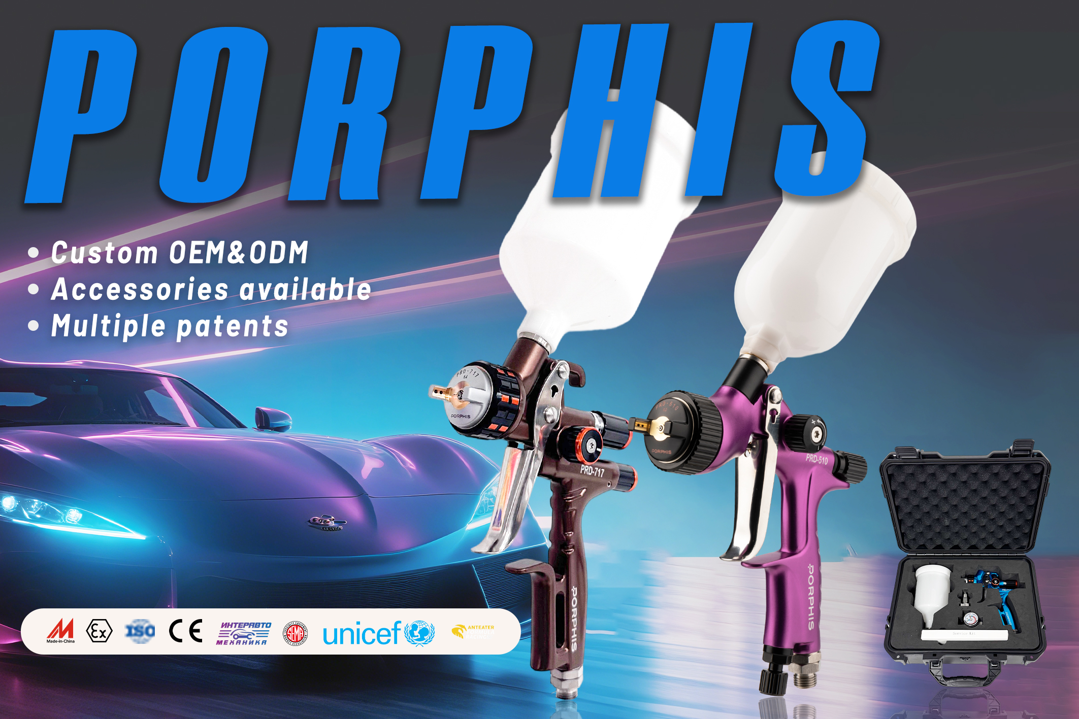 Professional Nozzle Spray Gun