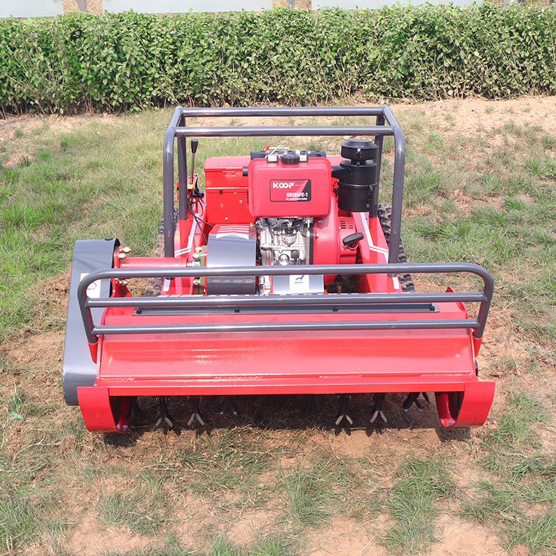 MINGYANG 80cm 100cm 120cm Grass Cutter Powerful Diesel Engine Home Garden Use Remote Control Lawn Mower