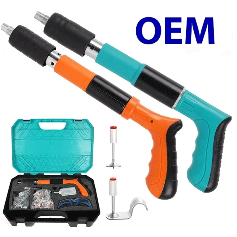 Mini Manual Pneumatic Finish Gun Industrial Grade Wall Fastening Tool DIY Projects Efficient Ceiling Concrete Pneumatic Brad