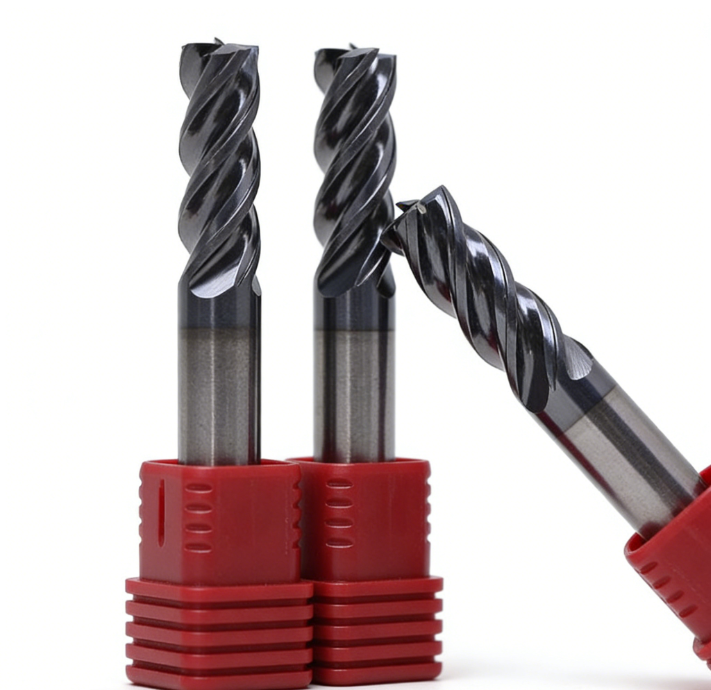 Tungsten Carbide End Mills With High Hardness Wear Resistance Optimized For Milling Slotting Profiling In Metalworking Industry