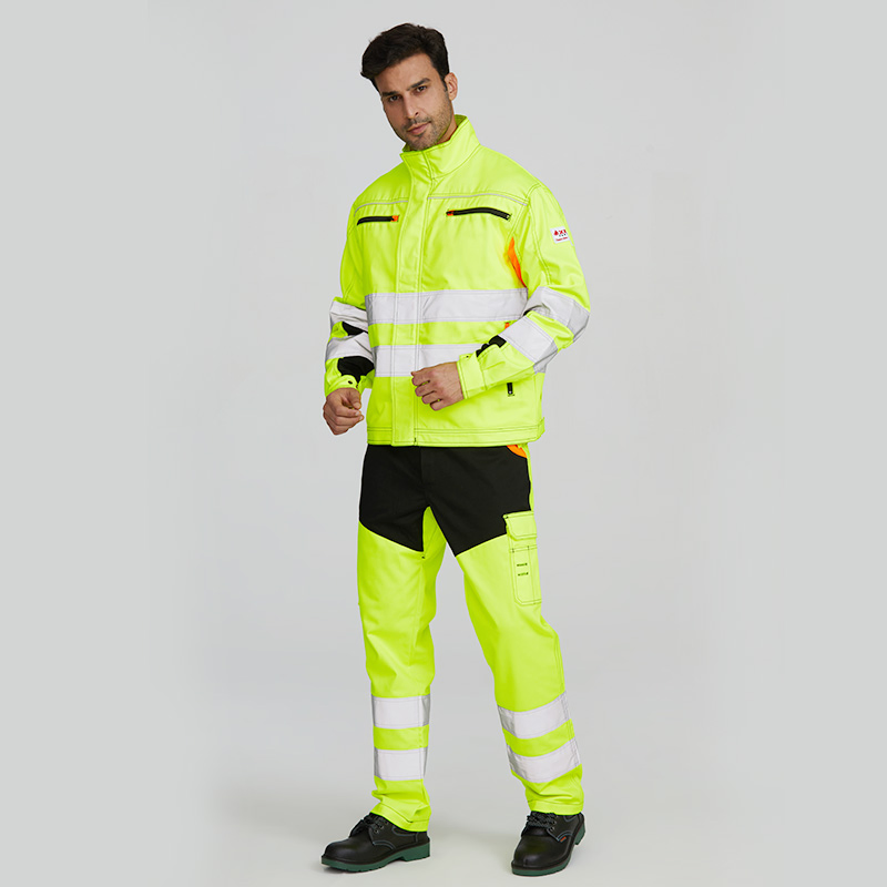 High Visibility Security Gear for Construction Workers Reflective Strip Safety Reflective Jackets