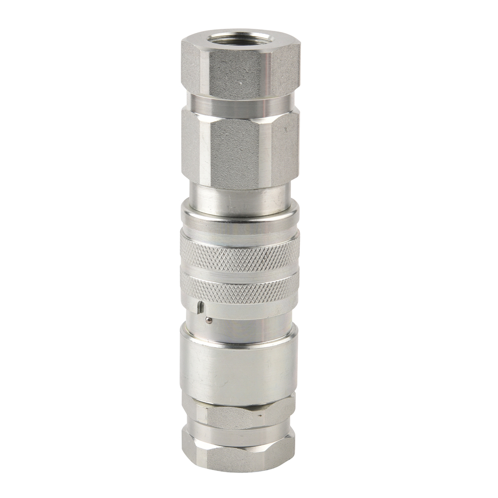 BSP1/2 NPT1/2 Flat Face Hydraulic Quick Release Coupler New Ios16028 Hydraulic Quick Couplings With 1 Year Warranty