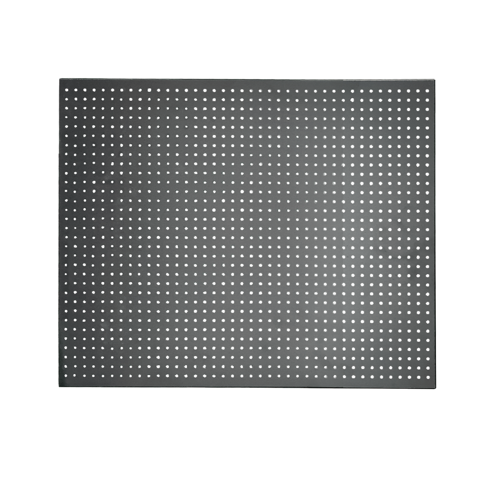 400*400mm Garage Tool Storage Organize Panel Wall Mount Carbon Steel Square Peg Board Black Powder Coated 10kg Load Capacity