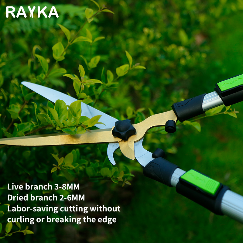 Factory Direct Garden Tool Aluminum Handle Garden Shears Adjustable Length Expandable Tool