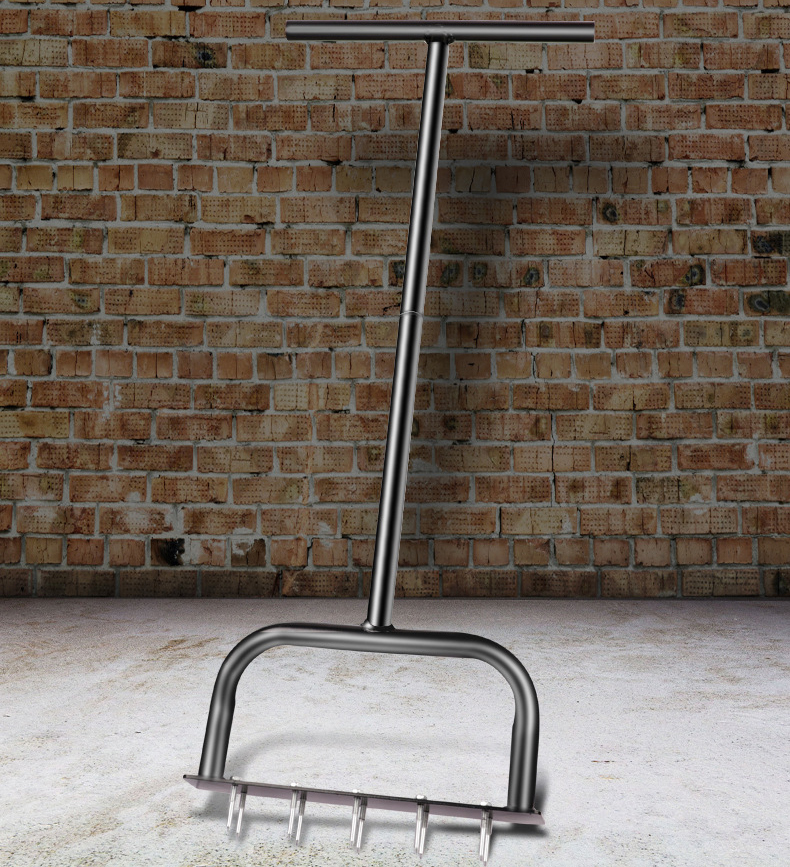 Standing Garden Lawn Soil Plow 4.5CM Loosening Soil Nail Lawn Loosening Soil Plow Garden Tool
