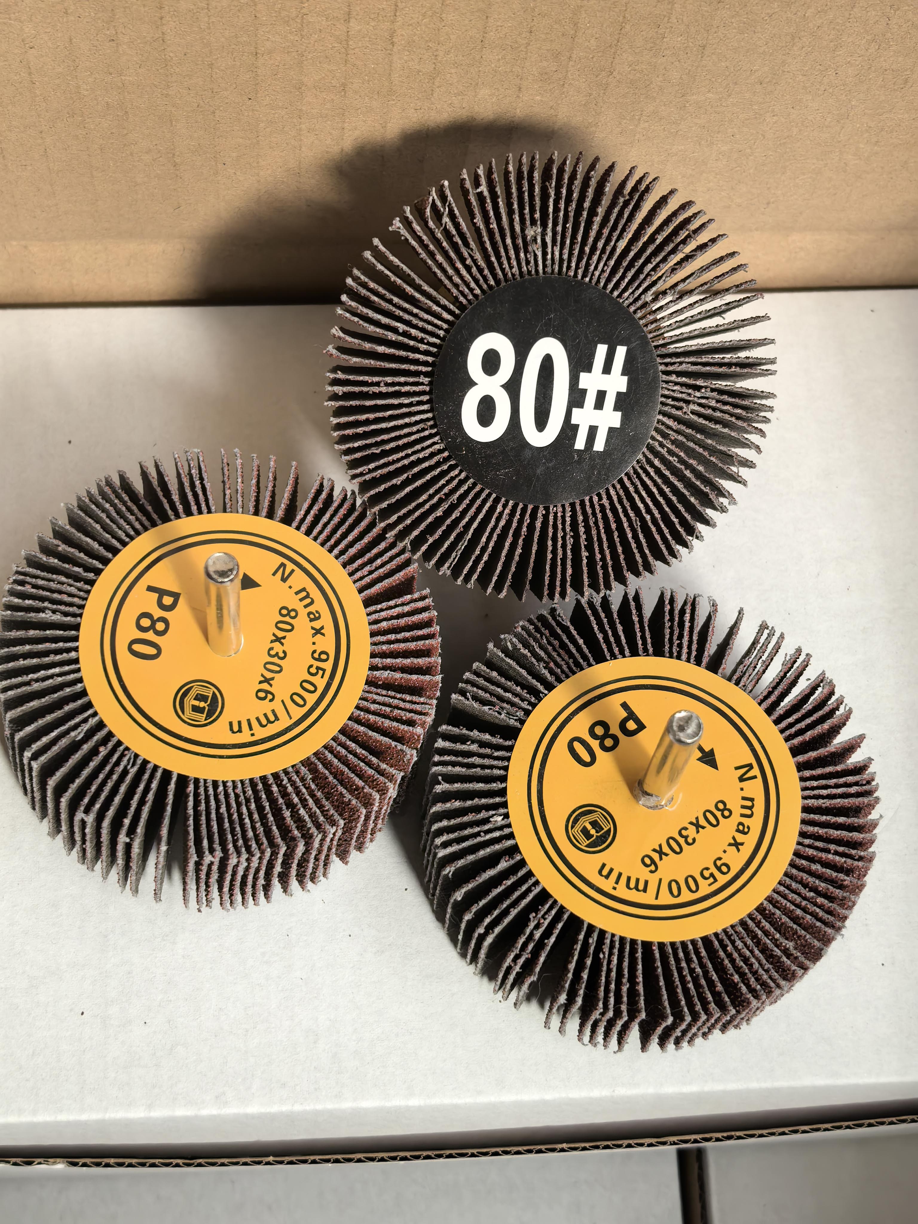 Flap wheel with shank 1