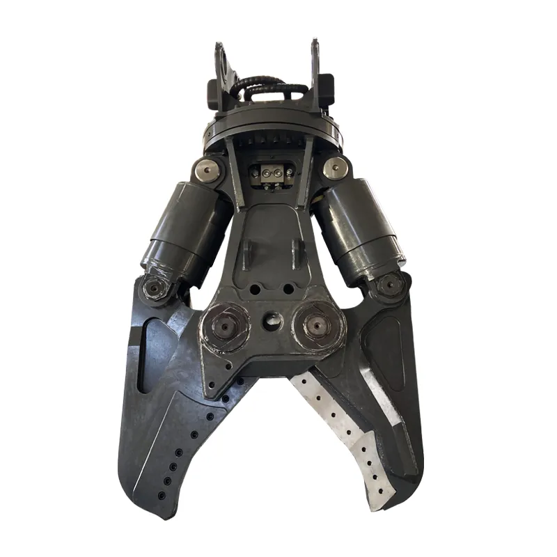 Hydraulic Rotating Dismantling Shear for Excavator Old Car Scrap Metal Recycling Shear Demolition Cutting Shear High Strength Wear Resistant Attachment