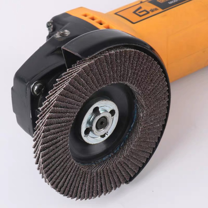 SENIORSHARP 4 1/2 Inch AO Flap Disc Lamellar Disc 115mm T27 T29 Abrasives Disco for Angle Grinder Free Sample