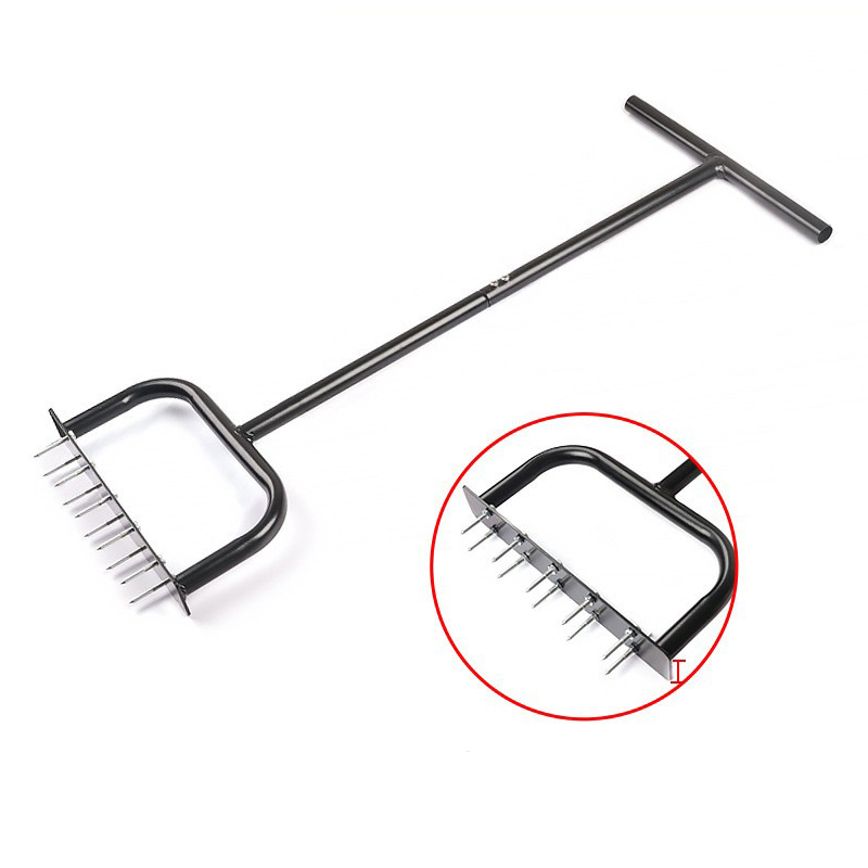 Standing Garden Lawn Soil Plow 4.5CM Loosening Soil Nail Lawn Loosening Soil Plow Garden Tool