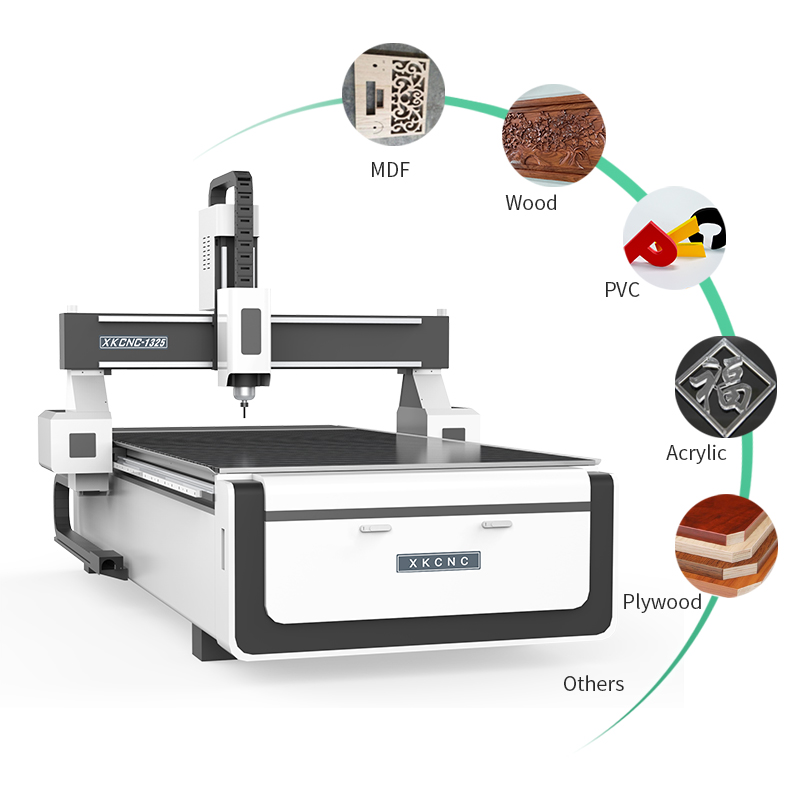 2026 Hot Sale Xunke 3 Axis CNC Router Machine Price Woodworking 1325 4x8 CNC Wood Router Machine for Furniture Making