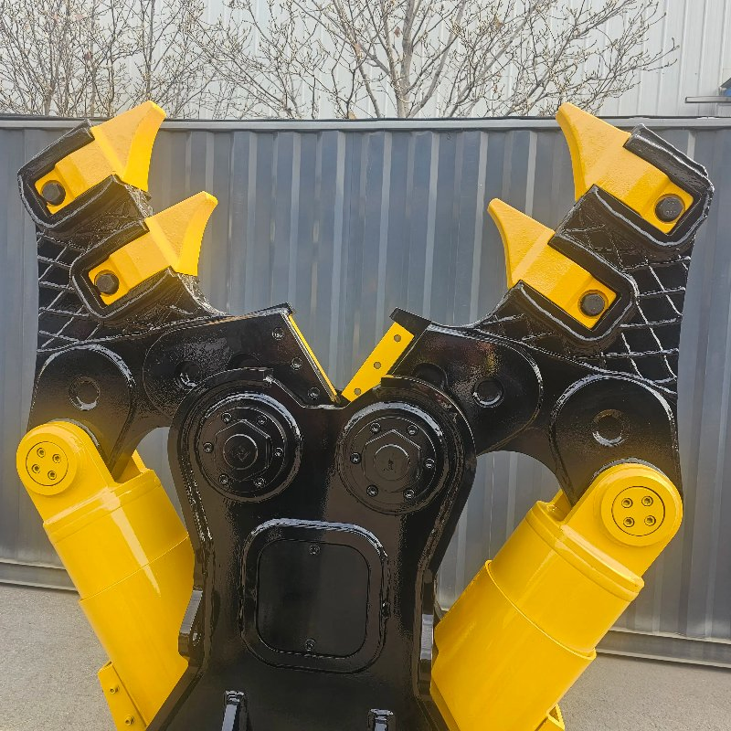 Excavator Hydraulic Shear with Replaceable Teeth Concrete Crusher Building Demolition Shears Steel Cutter Pulverizer on Sale