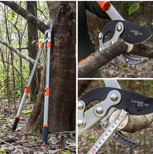 Wholesale Shark Mouth Anvil Pruner Ergonomic Grip Heavy Duty Tree Pruning Shears for Landscaping &amp; Farm