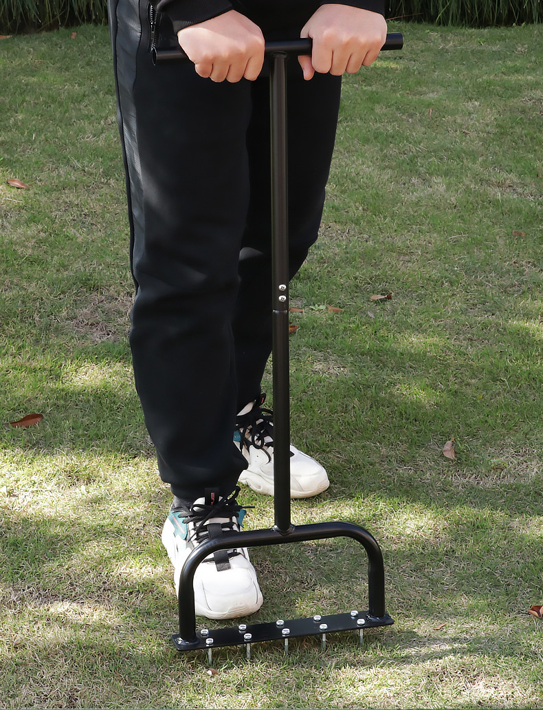 Standing Garden Lawn Soil Plow 4.5CM Loosening Soil Nail Lawn Loosening Soil Plow Garden Tool