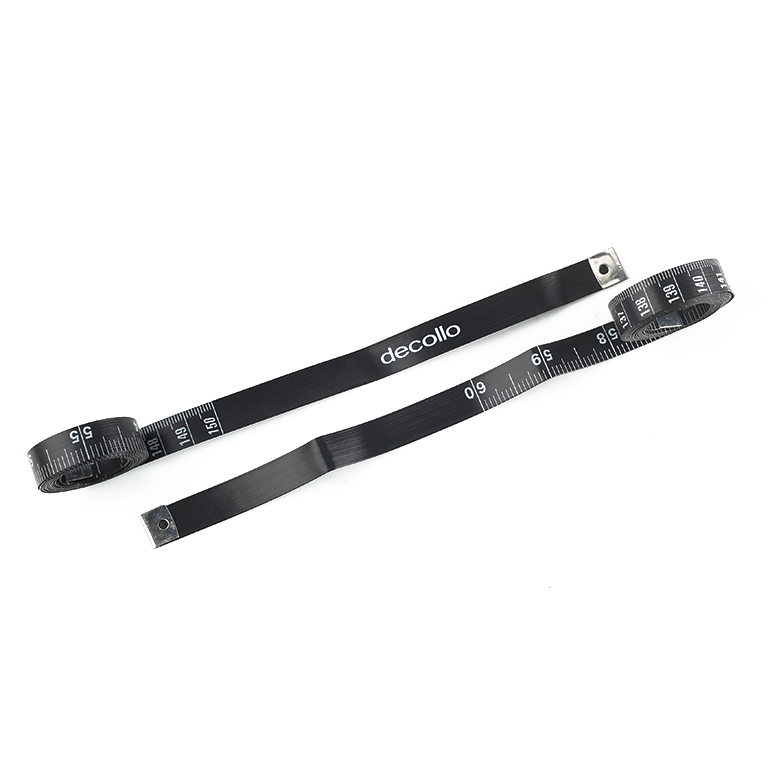 Wintape Plastic Handle Sewer Measuring Tool Black Cloth Tape Measure 1.5M Pocket Sewer Soft Cloth Tape Measure