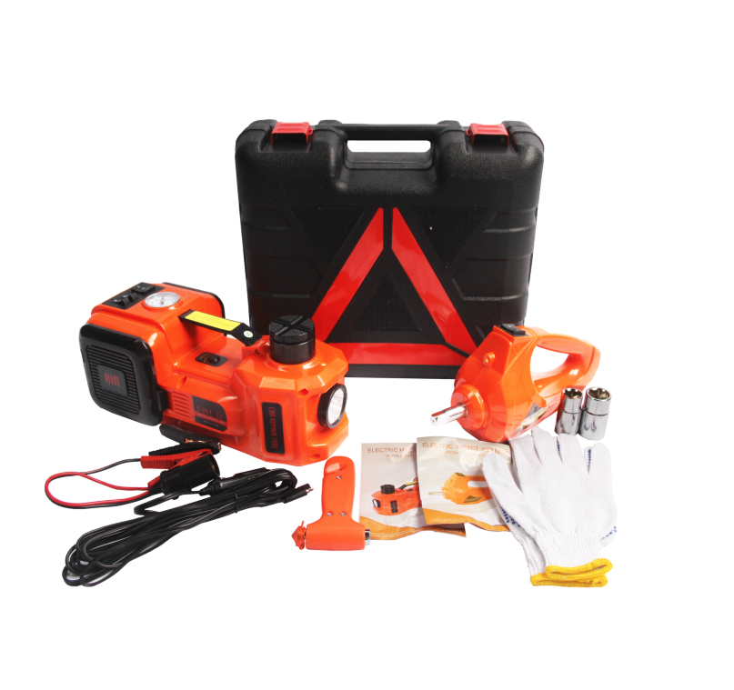 ODETOOLS 3 in 1135-360mm 5 Ton for Car Body Repair Tt01 Electric Car Jack Impact Wrench Hydraulic Jack