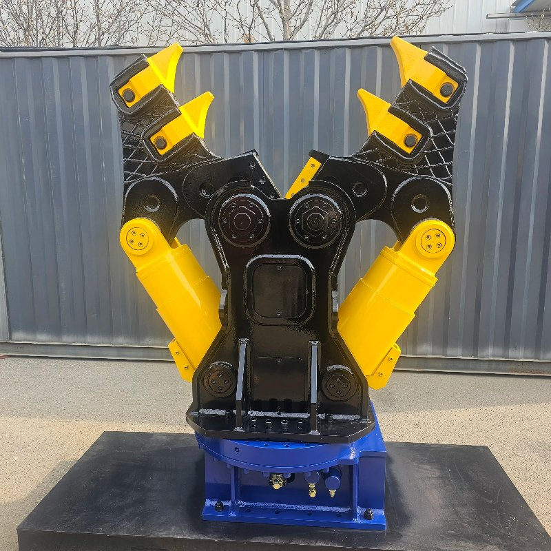 Excavator Hydraulic Shear with Replaceable Teeth Concrete Crusher Building Demolition Shears Steel Cutter Pulverizer on Sale